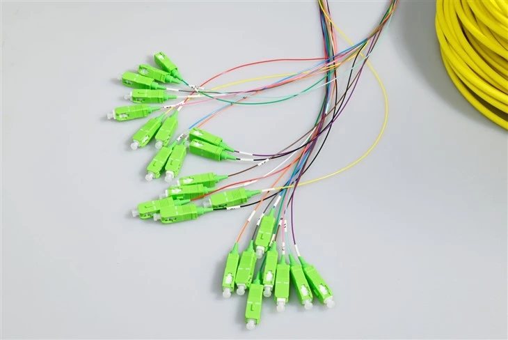12-Core SC APC Fiber Optic Patch Cord suppliers